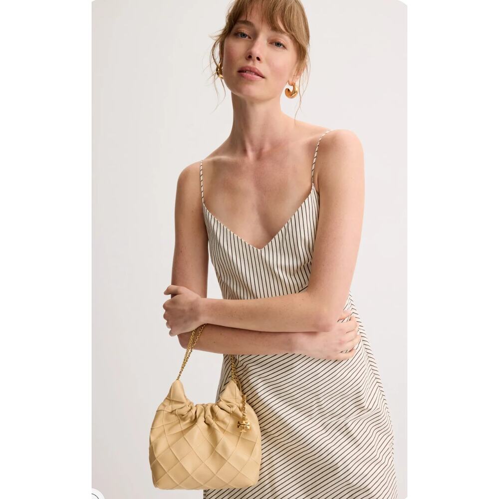 Tory Burch Mini Fleming Hobo Bag - Picture 2 of 12